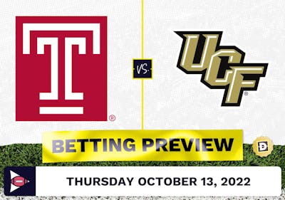 Temple vs. UCF CFB Prediction and Odds - Oct 13, 2022