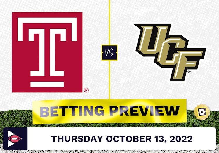 Temple vs. UCF CFB Prediction and Odds - Oct 13, 2022