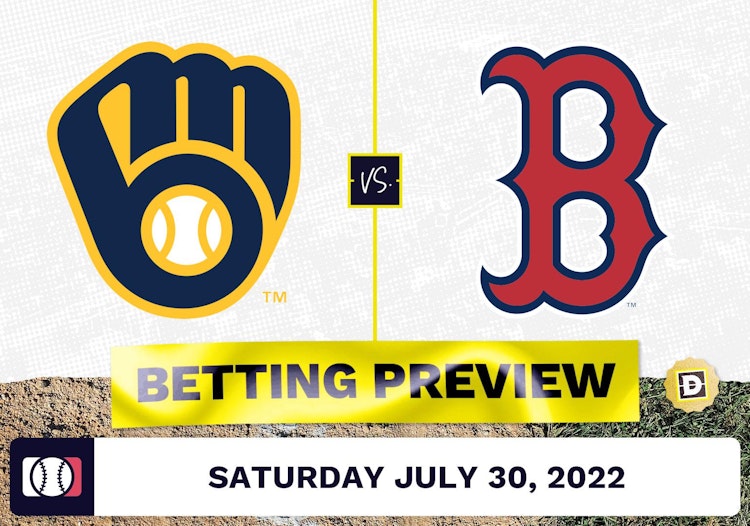 Brewers vs. Red Sox Prediction and Odds - Jul 30, 2022