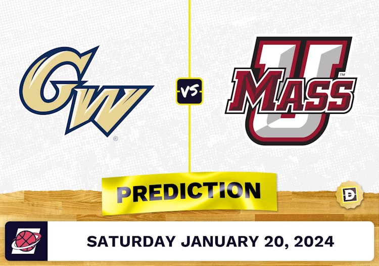 George Washington vs. Massachusetts Prediction, Odds, College Basketball Picks [1/20/2024]