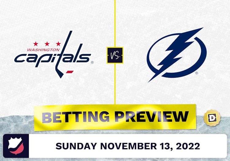 Capitals vs. Lightning Prediction and Odds - Nov 13, 2022