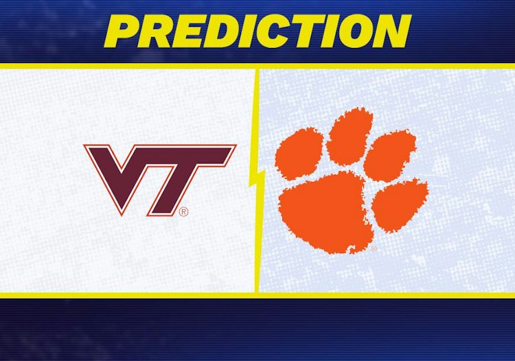 Virginia Tech takes on Clemson in College Football action.