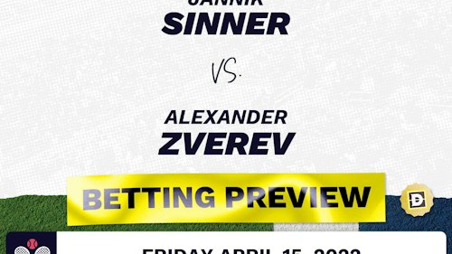 Jannik Sinner vs. Alexander Zverev Predictions - Apr 15, 2022