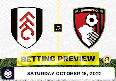 Fulham vs. Bournemouth Prediction and Odds - Oct 15, 2022