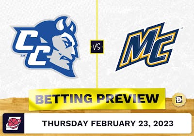 Central Connecticut State vs. Merrimack CBB Prediction and Odds - Feb 23, 2023