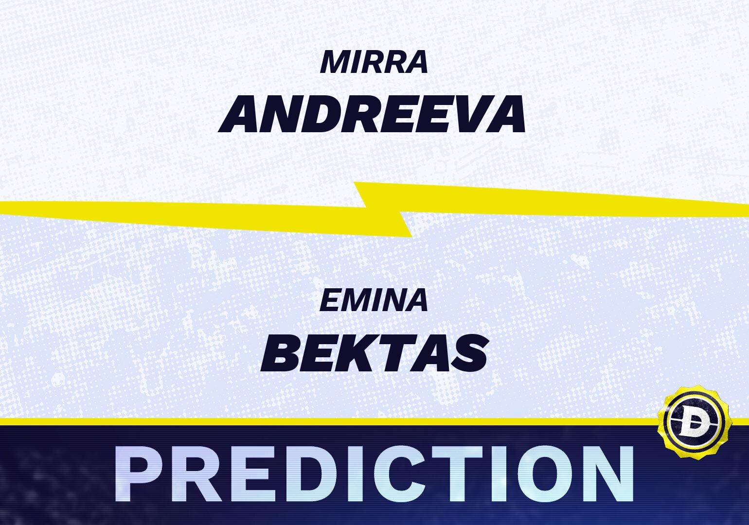 Mirra Andreeva vs. Emina Bektas Prediction, Odds, Picks for French Open 2024