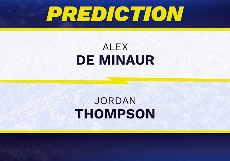 Alex de Minaur vs Jordan Thompson Tennis Prediction.