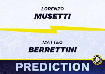 Lorenzo Musetti vs. Matteo Berrettini Prediction, Odds, Picks for ATP Stuttgart Open 2024