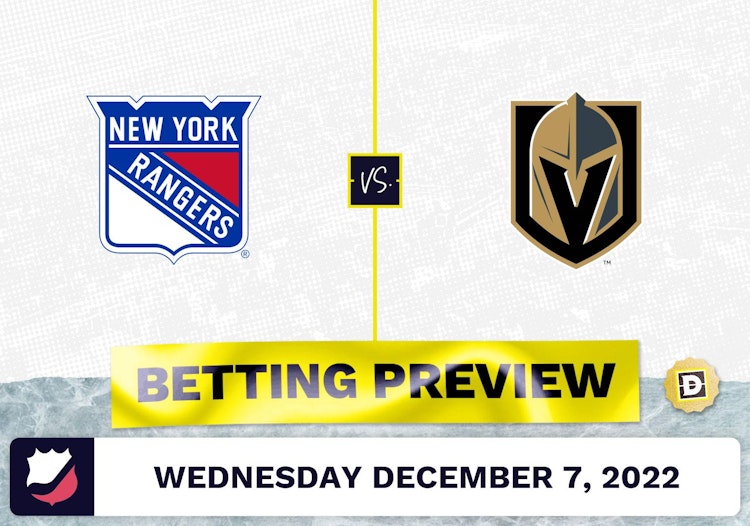 Rangers vs. Golden Knights Prediction and Odds - Dec 7, 2022