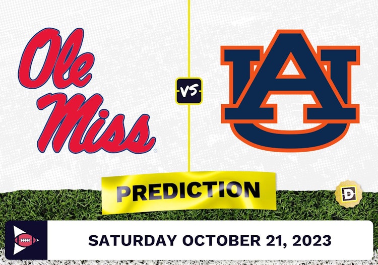 Mississippi vs. Auburn CFB Prediction and Odds - October 21, 2023