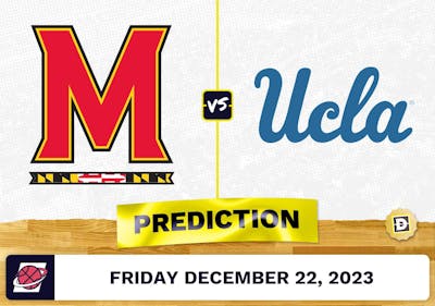 Maryland vs. UCLA Prediction, Odds, College Basketball Picks  [12/22/2023]