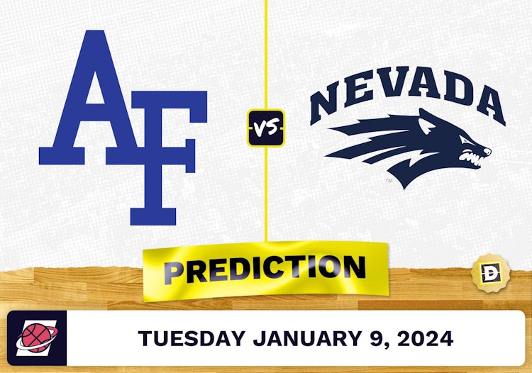 Air Force vs. Nevada Prediction, Odds, College Basketball Picks  [1/9/2024]