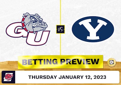 Gonzaga vs. BYU CBB Prediction and Odds - Jan 12, 2023