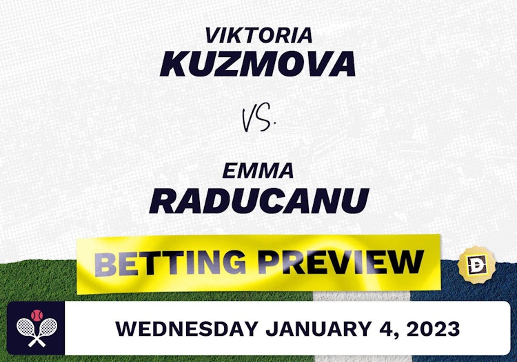 Viktoria Kuzmova vs. Emma Raducanu Predictions - Jan 5, 2023