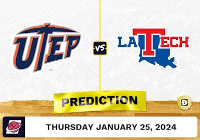 UTEP vs. Louisiana Tech Prediction, Odds, College Basketball Picks [1/25/2024]