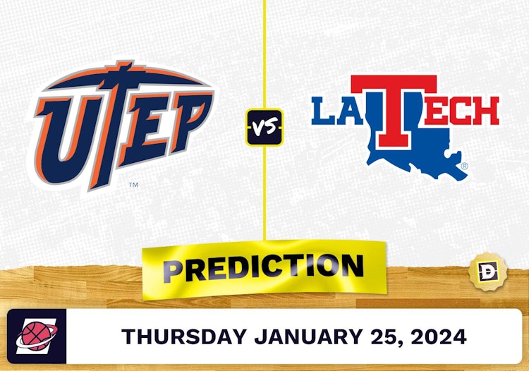 UTEP vs. Louisiana Tech Prediction, Odds, College Basketball Picks [1/25/2024]