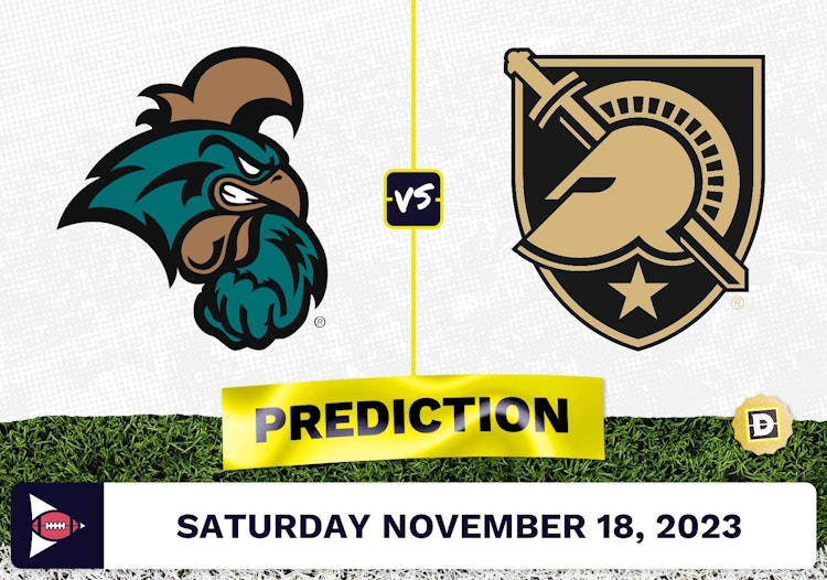 Coastal Carolina vs. Army CFB Prediction and Odds - November 18, 2023