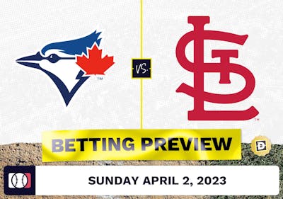 Blue Jays vs. Cardinals Prediction and Odds - Apr 2, 2023