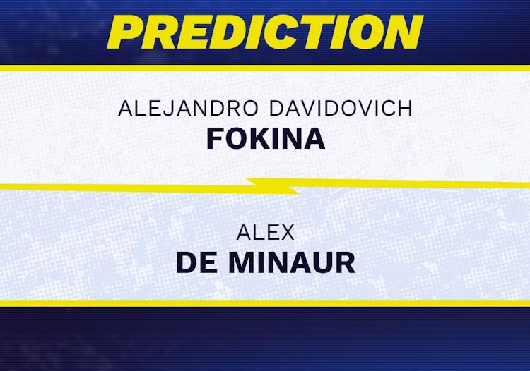 Alejandro Davidovich Fokina vs Alex de Minaur Tennis Prediction.
