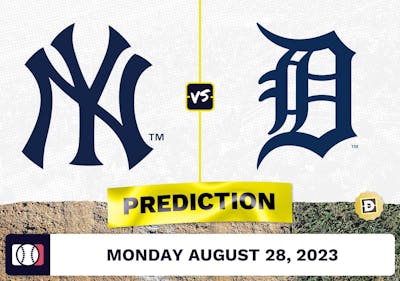 Yankees vs. Tigers Prediction for MLB Monday [8/28/2023]