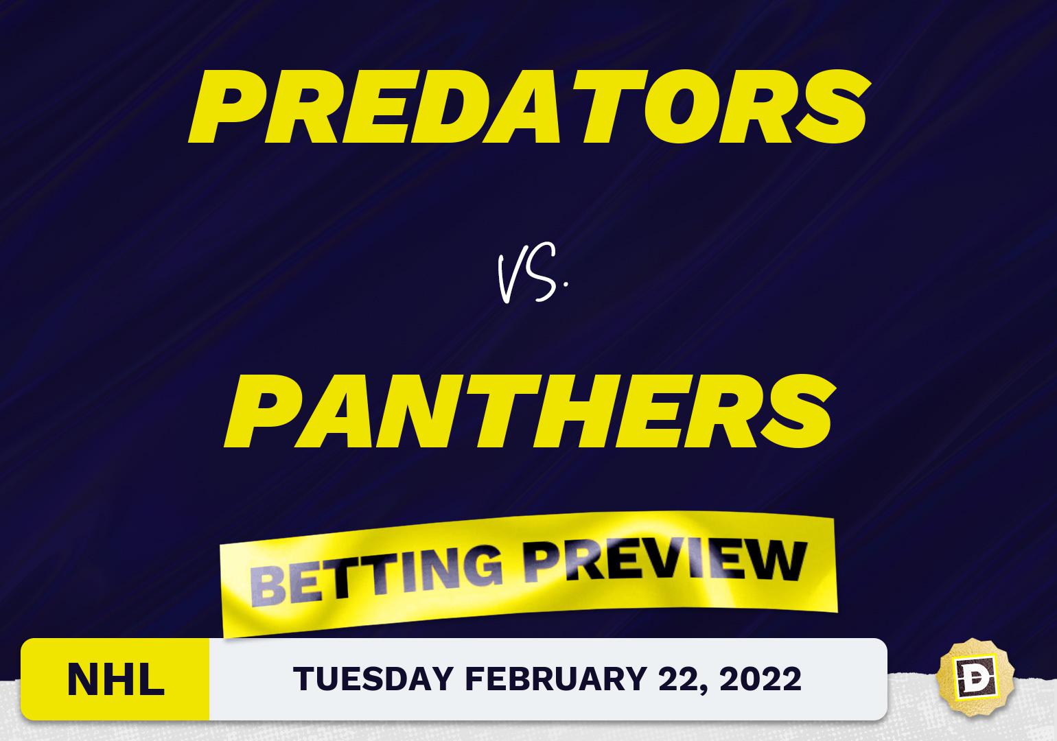 Predators vs. Panthers Predictions and Odds - Feb 22, 2022