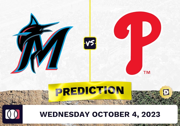 Marlins vs. Phillies Prediction for MLB Wednesday [10/4/2023]