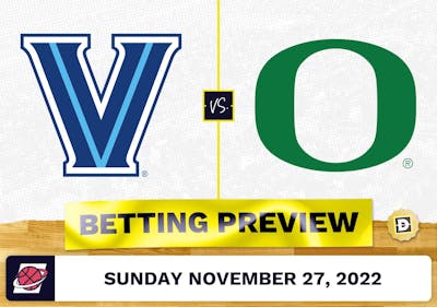 Villanova vs. Oregon CBB Prediction and Odds - Nov 27, 2022
