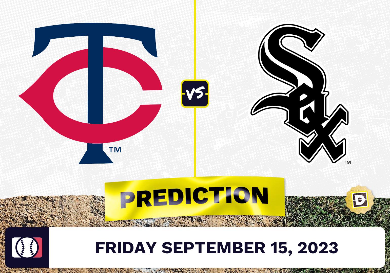 Twins vs. White Sox Prediction for MLB Friday [9/15/2023]