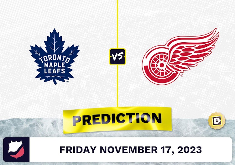 Maple Leafs vs. Red Wings Prediction and Odds - November 17, 2023