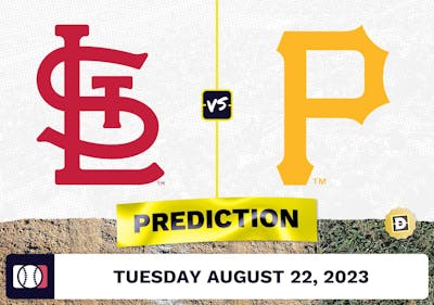 Cardinals vs. Pirates Prediction for MLB Tuesday [8/22/2023]