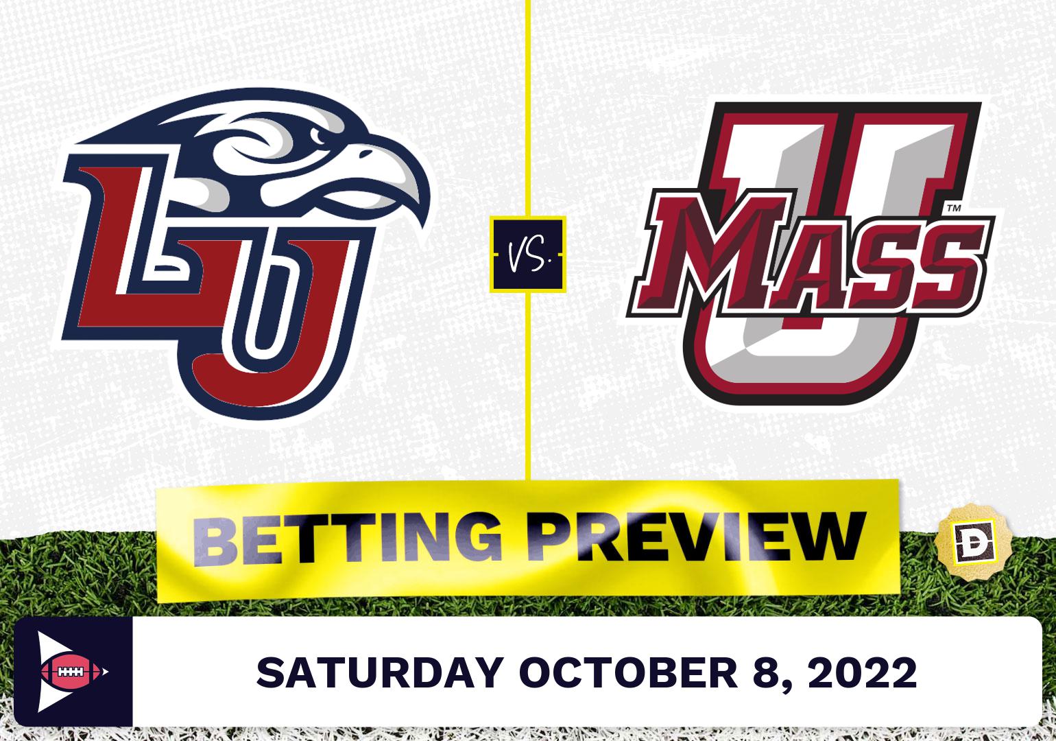 Liberty vs. Massachusetts CFB Prediction and Odds - Oct 8, 2022
