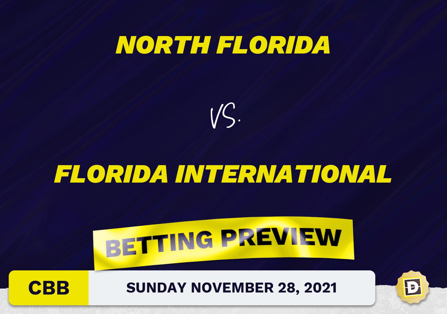 North Florida vs. Florida International CBB Predictions and Odds - Nov 28, 2021
