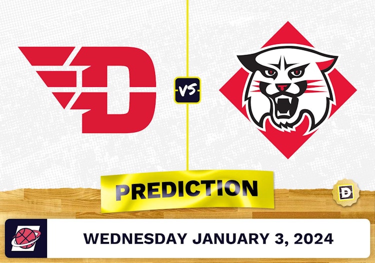 Dayton vs. Davidson Prediction, Odds, College Basketball Picks  [1/3/2024]