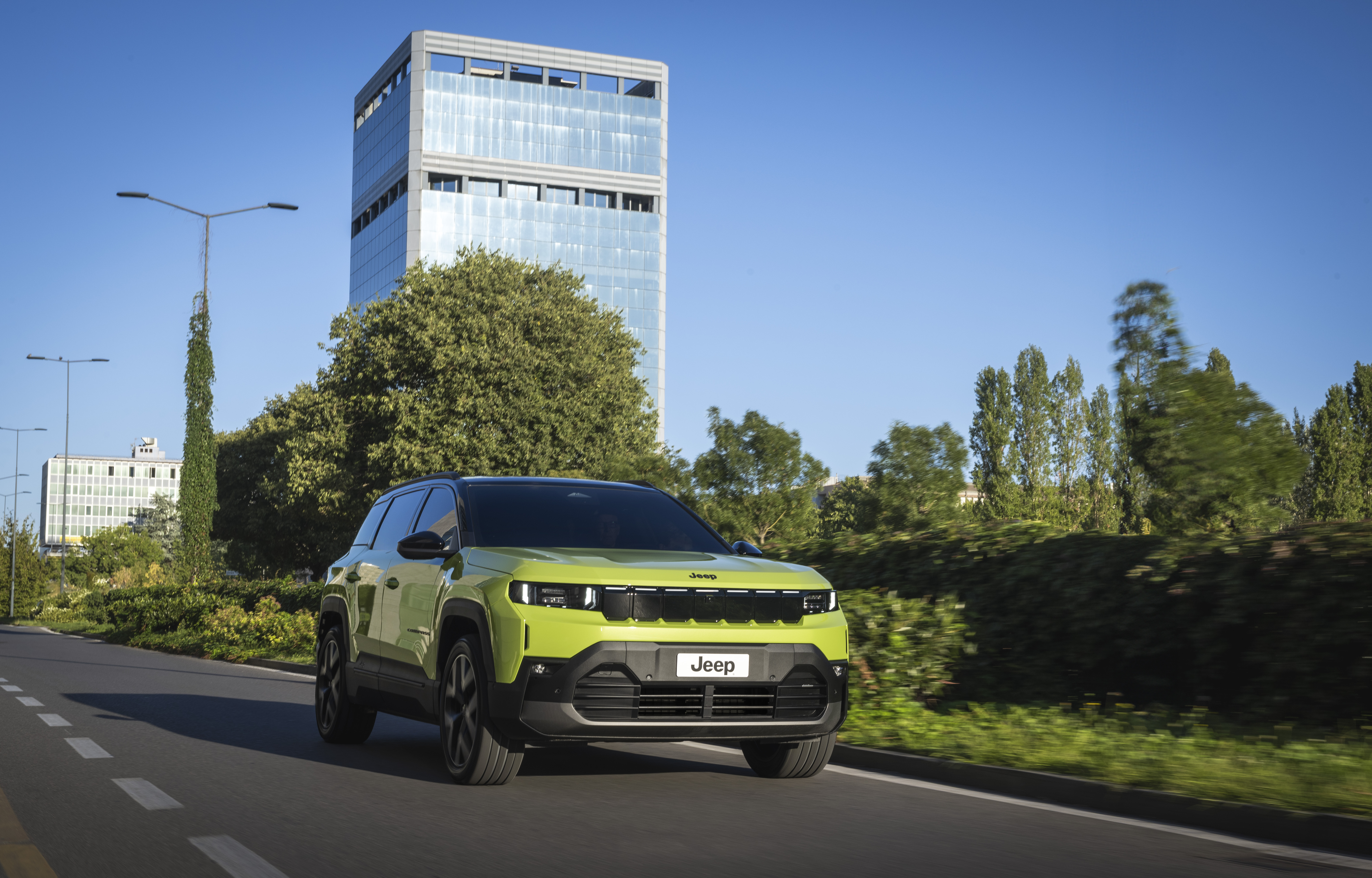 Der Jeep Compass Elektro