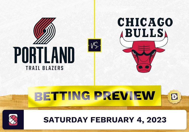 Trail Blazers vs. Bulls Prediction and Odds - Feb 4, 2023