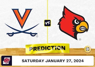 Virginia vs. Louisville Prediction, Odds, College Basketball Picks [1/27/2024]