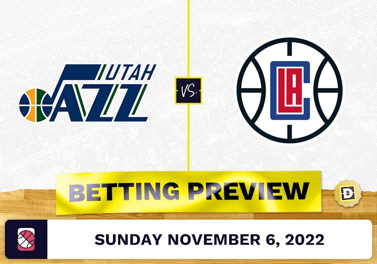 Jazz vs. Clippers Prediction and Odds - Nov 6, 2022