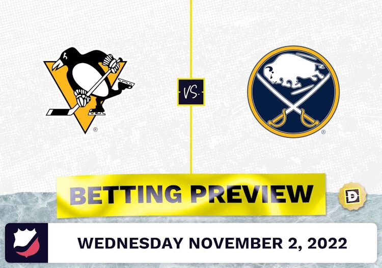 Penguins vs. Sabres Prediction and Odds - Nov 2, 2022