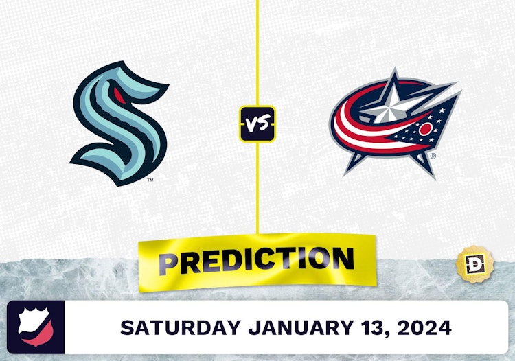 Seattle Kraken vs. Columbus Blue Jackets Prediction, Odds, NHL Picks [1/13/2024]