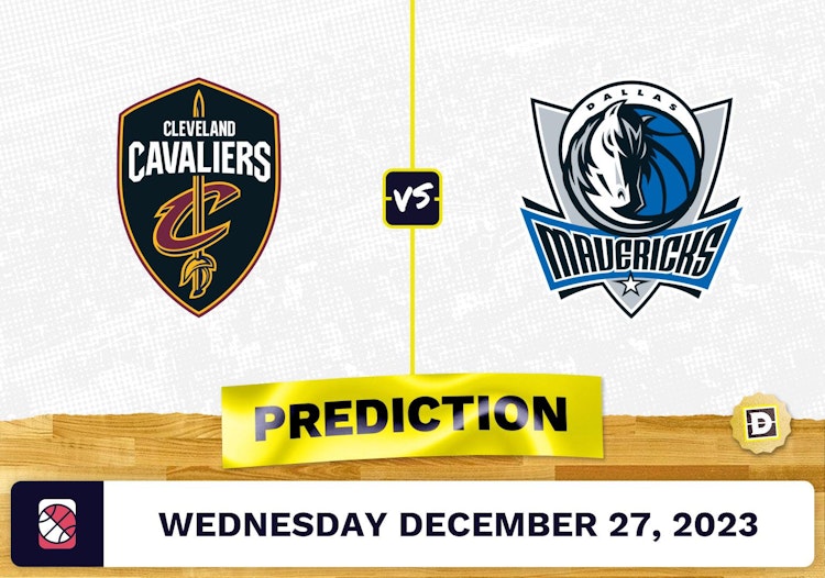 Cleveland Cavaliers vs. Dallas Mavericks Prediction, Odds, NBA Picks  [12/27/2023]