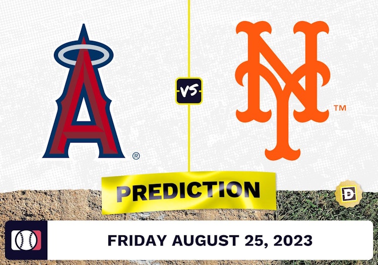 Angels vs. Mets Prediction for MLB Friday [8/25/2023]