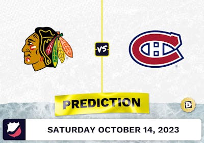 Blackhawks vs. Canadiens Prediction and Odds - October 14, 2023