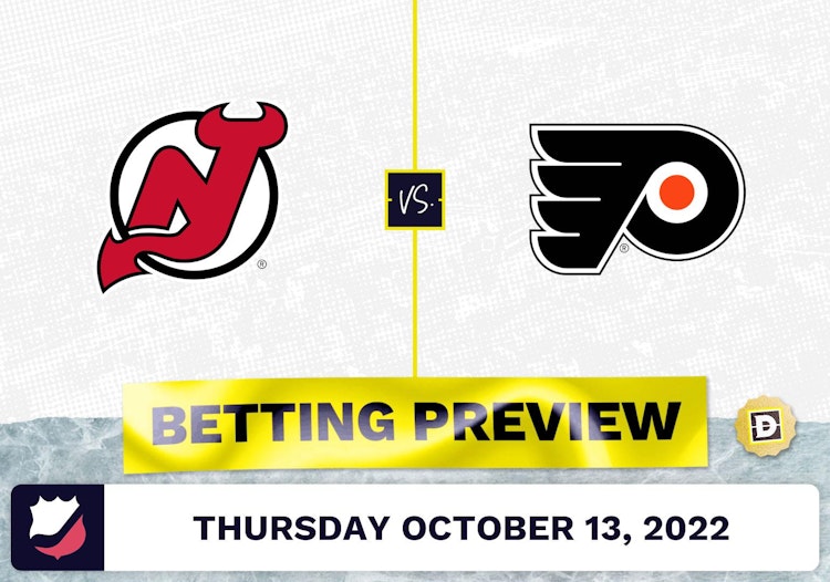 Devils vs. Flyers Prediction and Odds - Oct 13, 2022