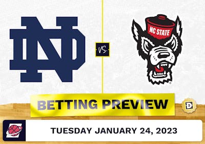 Notre Dame vs. North Carolina State CBB Prediction and Odds - Jan 24, 2023
