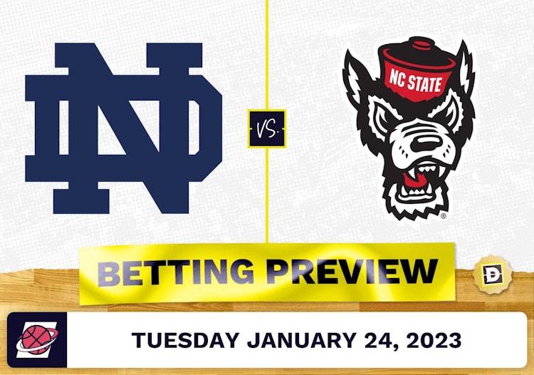 Notre Dame vs. North Carolina State CBB Prediction and Odds - Jan 24, 2023