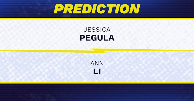 Jessica Pegula vs Ann Li Tennis Prediction.