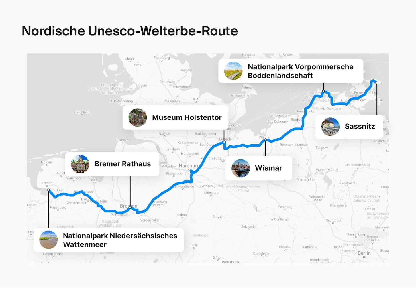 Roadtrip Norddeutschland – Route: Nordische Unesco-Welterbe-Route