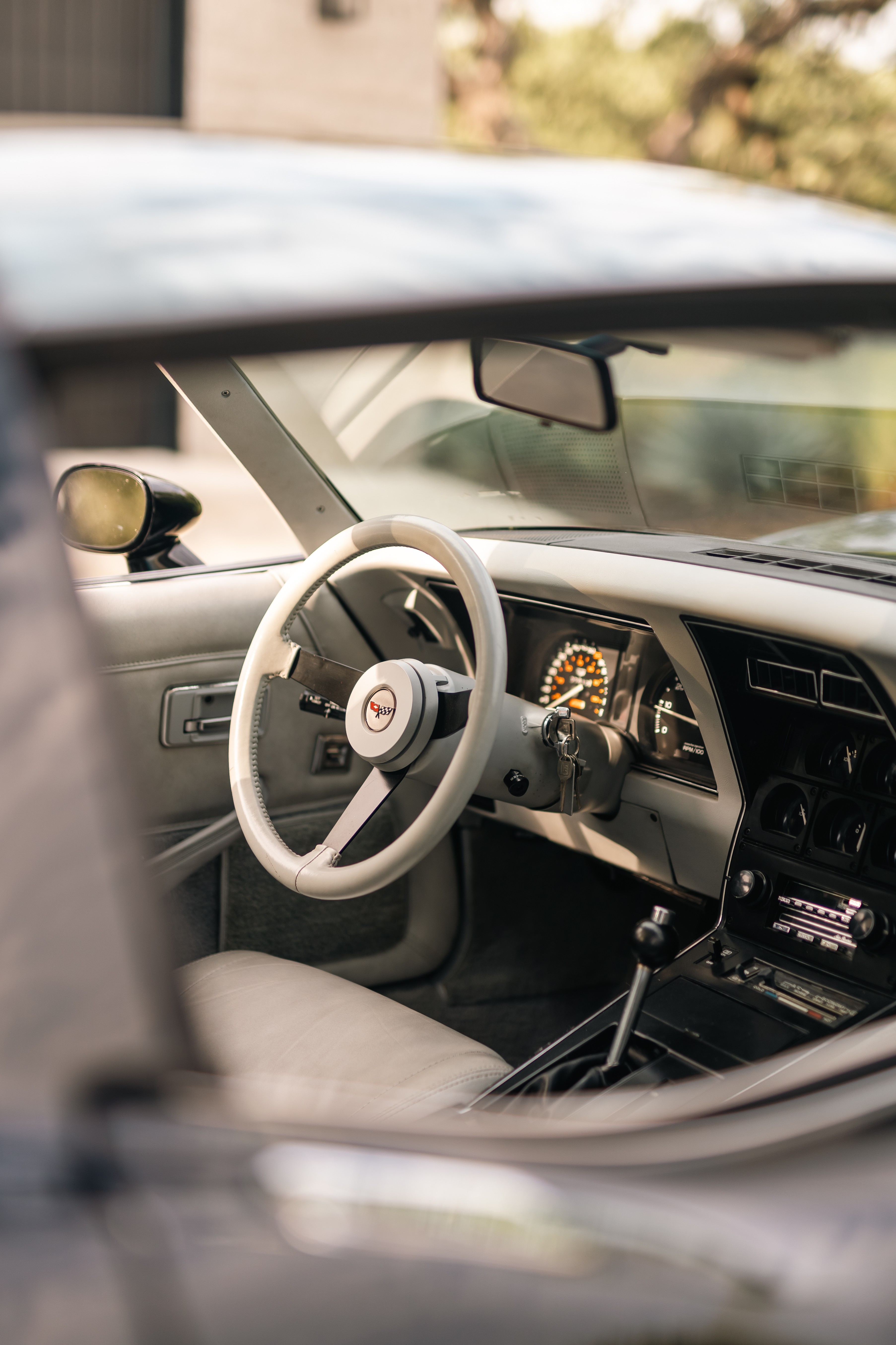 1983 Chevrolet Corvette interior in Dripping Springs, TX.