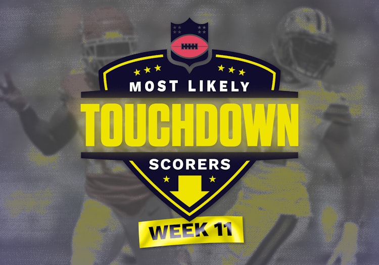 NFL Week 11 2021: Most Likely Touchdown Scorers