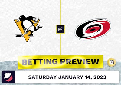 Penguins vs. Hurricanes Prediction and Odds - Jan 14, 2023